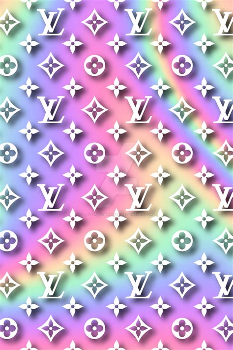 rainbow Louis Vuitton wallpaper